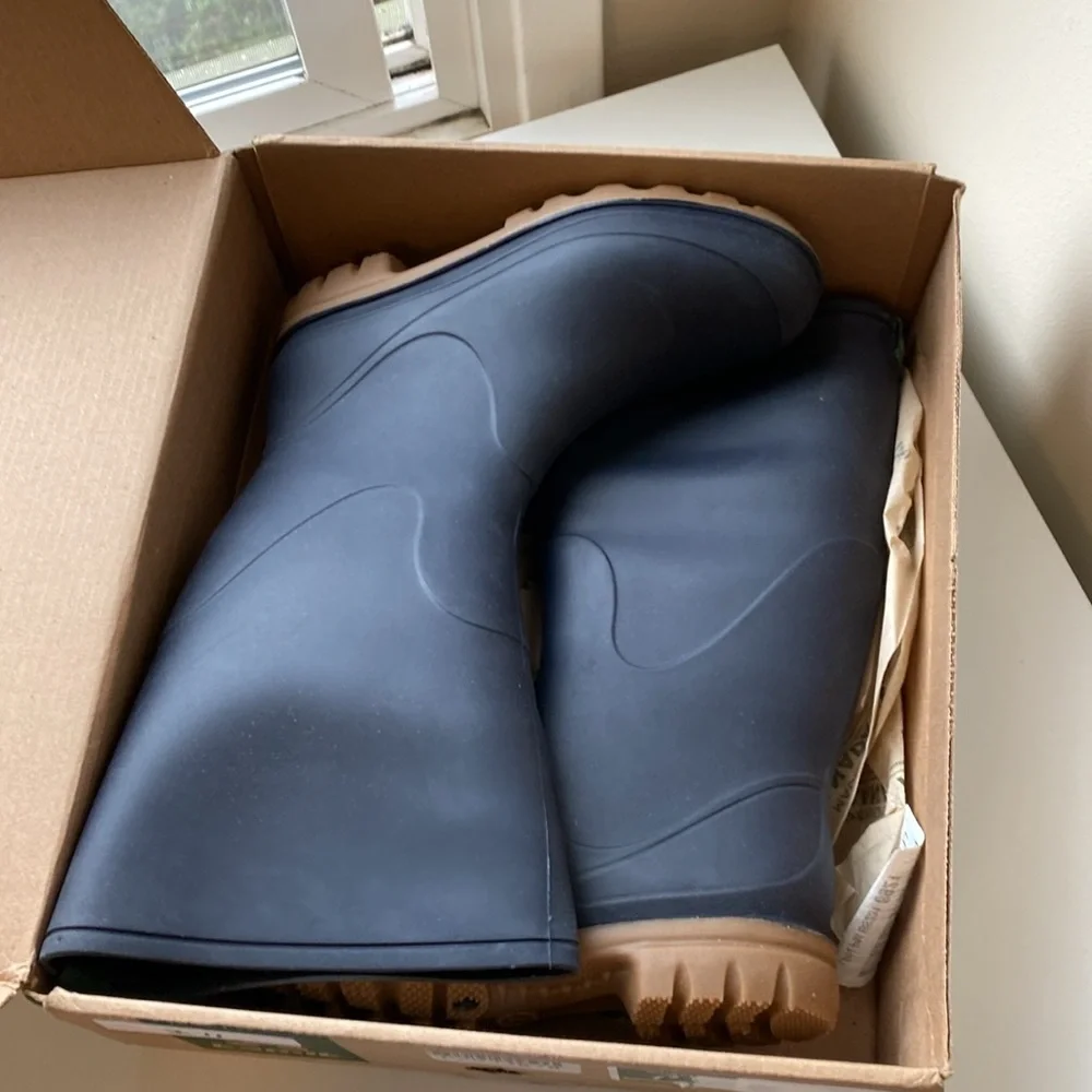 NIB Kamik Miranda Navy Women’s Rain Boots & NWT